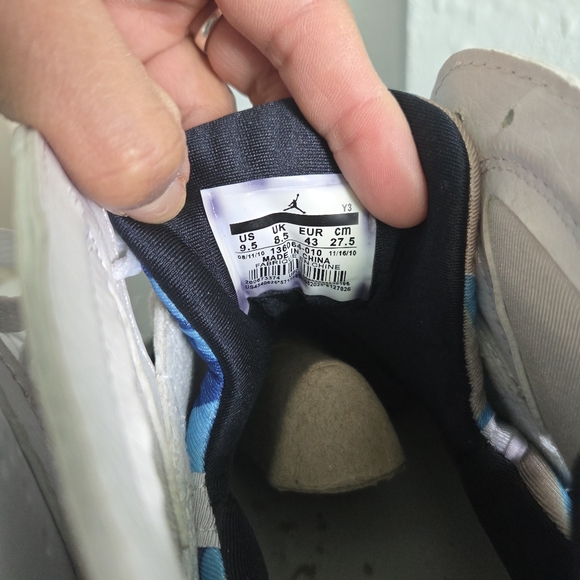 Nike Air Jordan 7 Retro French Blue Sneakers - Picture 5 of 5